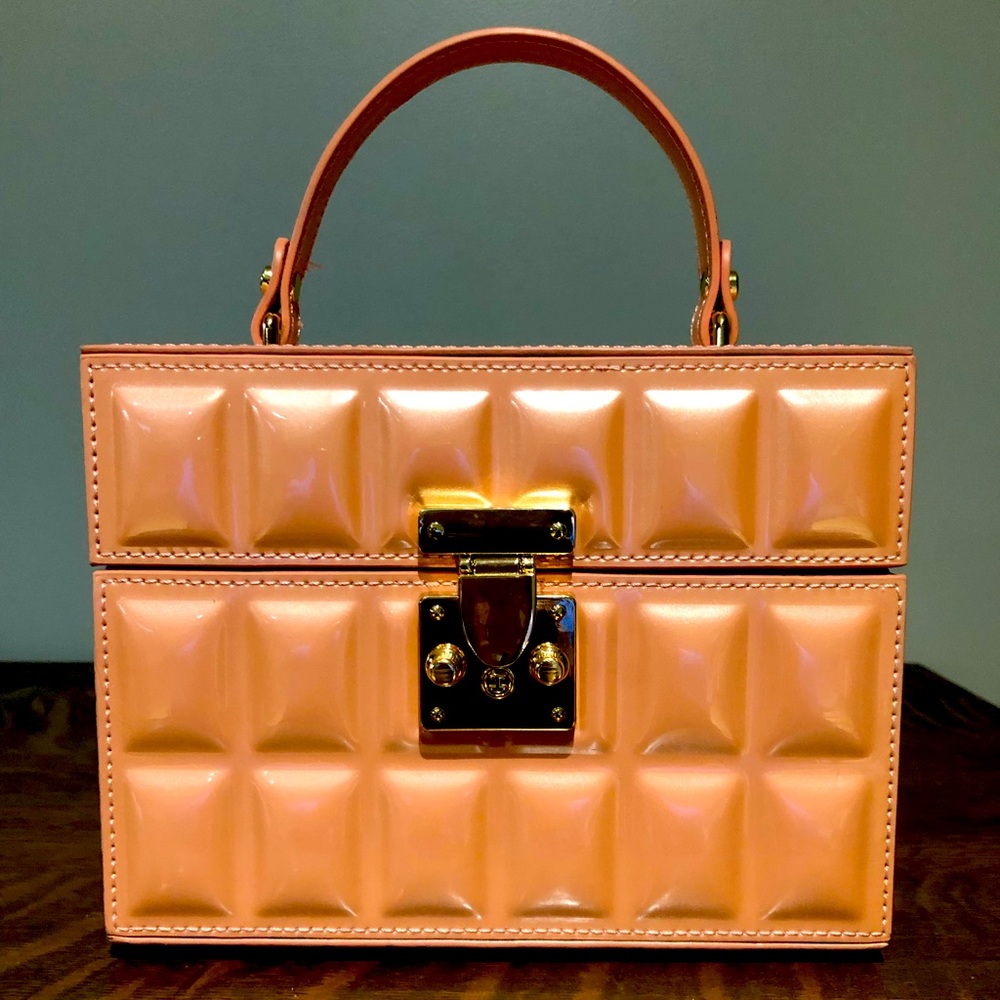 Box Clutch Crossbody Purse